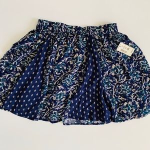 Aeropostale Blue, Teal and White Skirt NWT Sz XS